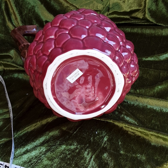 SOLD - Ceramic Fruit Pitcher - Picture 5 of 5